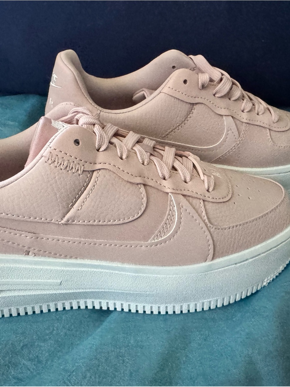 Nike Women's Platform Pink Low-Top Sneakers